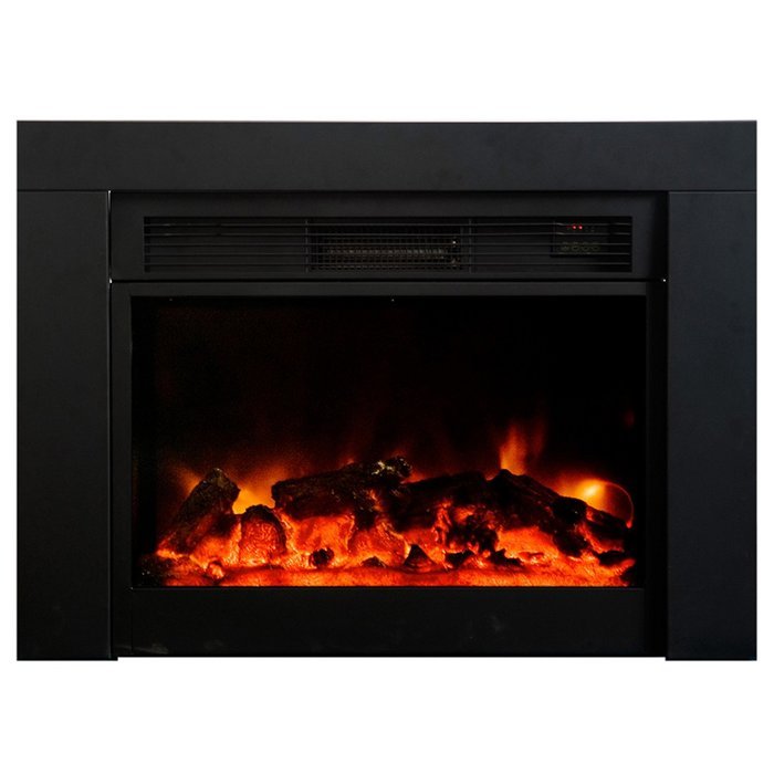 Yosemite Home Decor DF-EFP920 Hardy Electric Fireplace, Black
