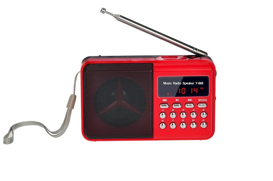 Timorn Portable Digital Receiver Supports TF Card/USB/MP3 format/FM Radio Function (Black) N6