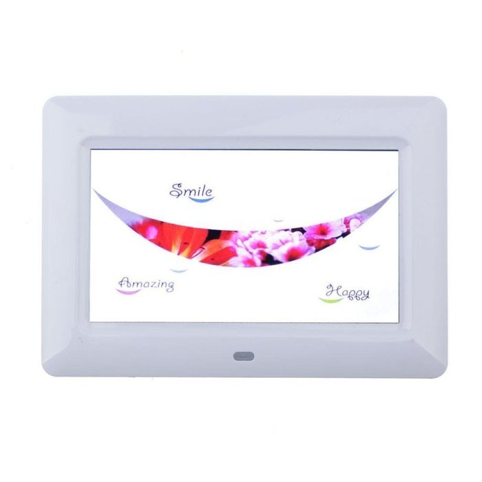 POTO 7 inch TFT LCD Digital Photo Movies Frame MP3 MP4 Player N5