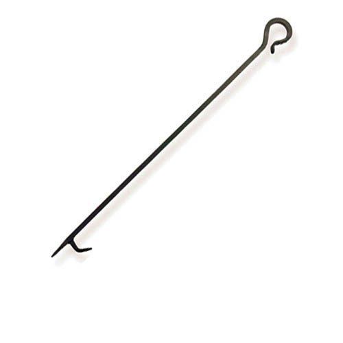 Pilgrim 18171 30" Matte Black Iron Fireplace Poker