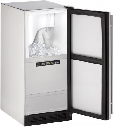 U-Line UCLR1215SOD40B 15" Outdoor Series Clear Ice Maker with 60 lbs Daily Production, 30 lbs Storage Capacity... N2