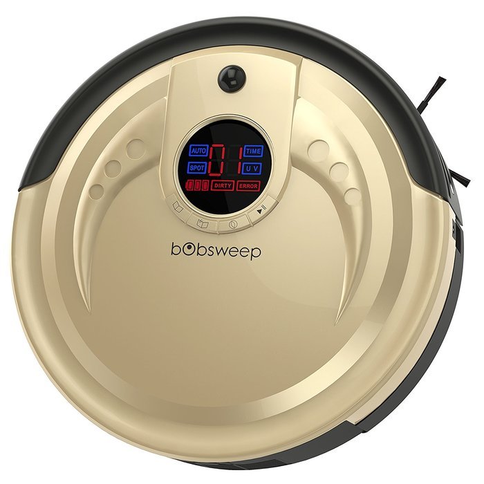 bObsweep Standard Robotic Vacuum Cleaner and Mop, Champagne