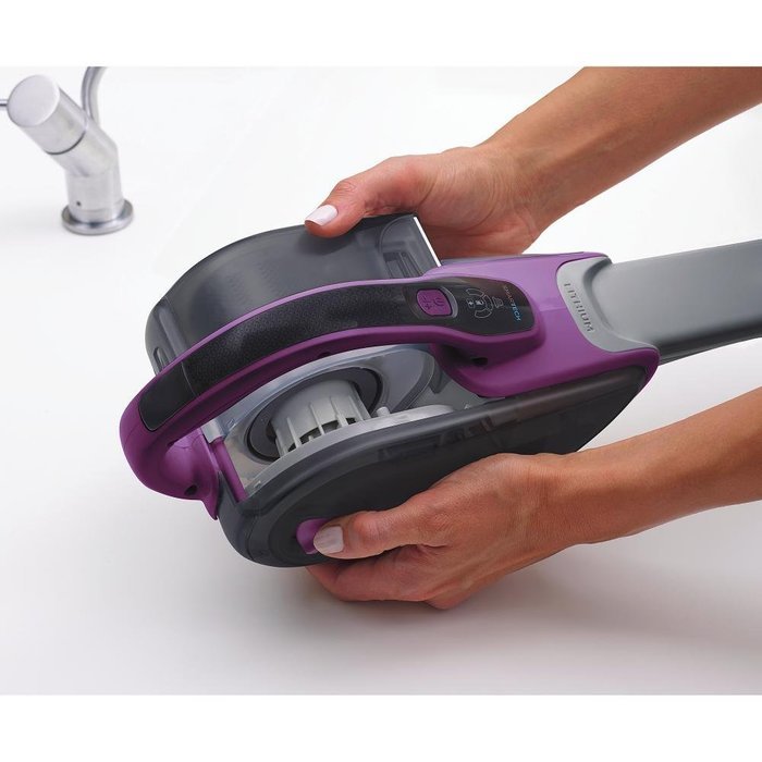 Black & Decker HHVJ320BMFS27 Smartech 2.0Ah Cordless Lithium Hand Vacuum with Scent, Eggplant N8