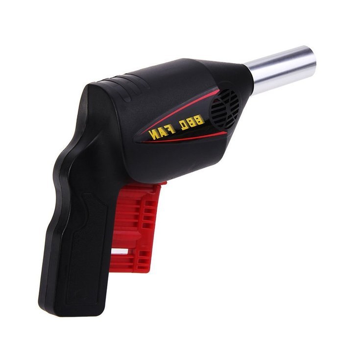 Dopromal BBQ Tools Fan Grill Air Blower Fast Fire Starter, BBQ Grill fan Power Ventilator Bellows for Barbecue...