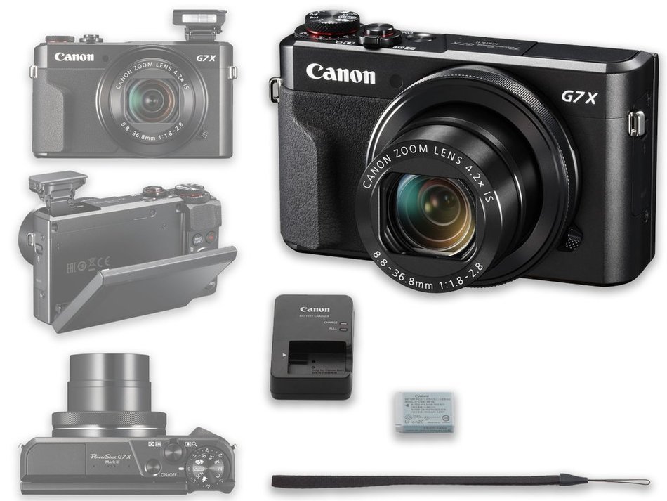 Canon PowerShot G7 X Mark II Digital Camera Wi-Fi Enabled - International Version