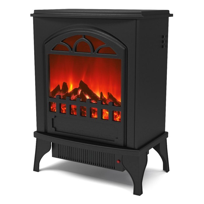 Phoenix Electric Fireplace Free Standing Portable Space Heater Stove