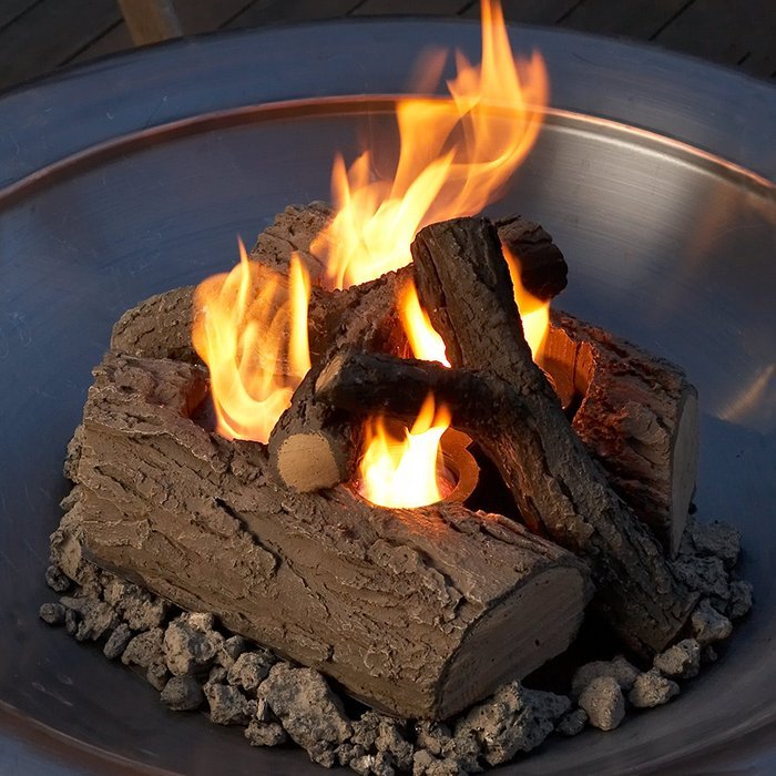 Real Flame 2-Can Outdoor Log Set