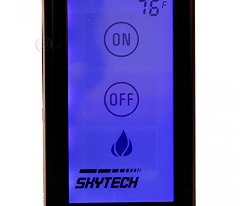 Skytech SKY-5010 110v Backlit LCD Touch Screen Fireplace Remote Control On/Off