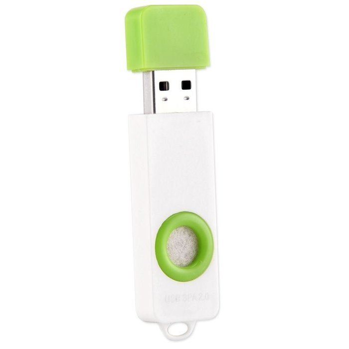 USB & Car Aromatherapy Diffuser Aroma Humidifier Essential Oil Fresh Item Home (Color : Green)