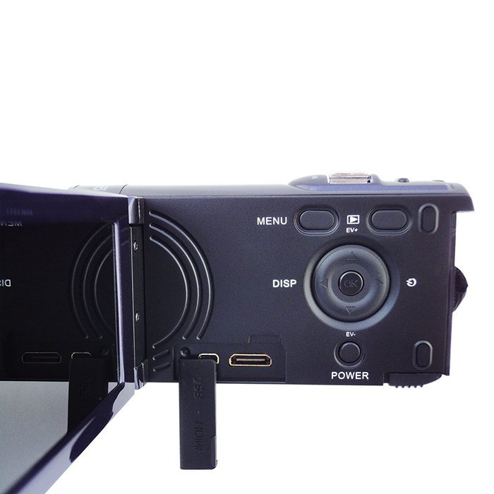 TEKMAGIC 1280x720P HD Portable DV Camcorder Video Camera with 3.0" TFT LCD Monitor N4