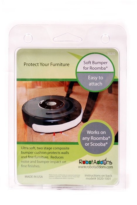 Robot Add-Ons Ultra Soft Bumper for Roomba or Scooba