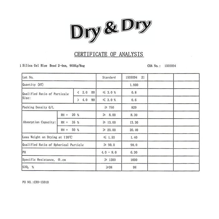 1 Gallon Mixed Silicagel Desiccant Beads with Blue Indicating Beads - 7 LBS Reusable N2