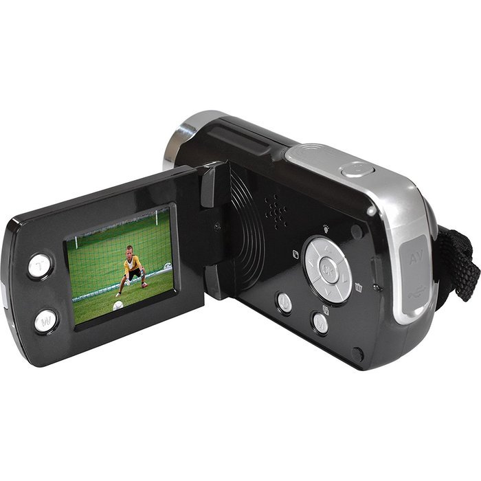 Vivitar DVR-508 HD Digital Video Camera Camcorder (Black) with 32GB Card + Case + LED Video Light + Flex Tripod... N3