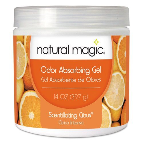 Wmn 4119DEA Odor Absorbing Gel, Scentillating Citrus - 14 oz. Jar