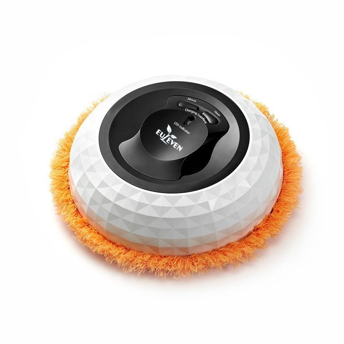 Robotic mop ,Euleven 3058G mopping robot with 2 timers fixed , Robotic cleaner, perfect for mopping pet hair,dirt... N9