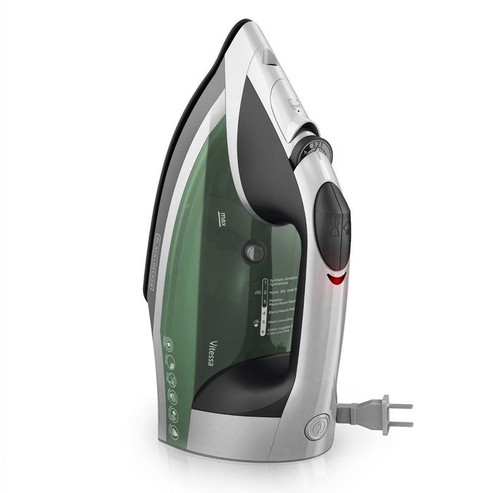 BLACK+DECKER ICR2020 Vitessa Advanced Steam Iron with Nonstick Cord Reel N8