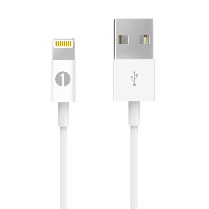 [Apple MFI Certified] 1byone Lightning to USB Cable 3.3ft (1 Meter) for iPhone 7 7 Plus 6s 6 Plus 5s SE 5c 5,... N22