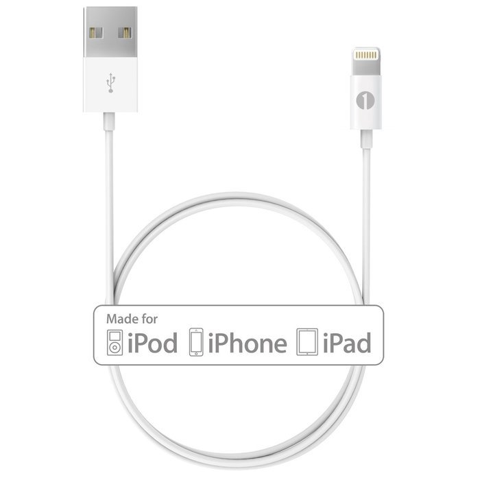 Apple Lightning To USB Cable 2.0m Cavo-dati Per Cellulare, Bianco - Foto 6