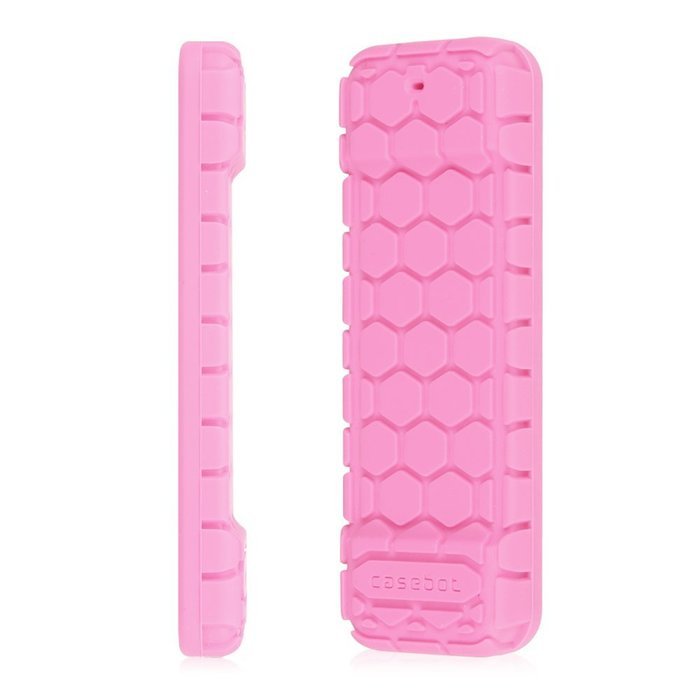 Apple TV (4th Gen) Remote Case - Casebot [Honey Comb Series] Light Weight [Anti Slip] Shock Proof Silicone Cover... N43