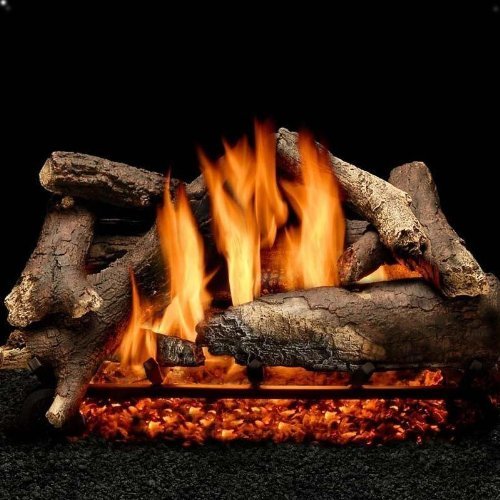 Alpine Flame 18-inch Vail Mountain Gas Logs (logs Only - Burner Not Included)