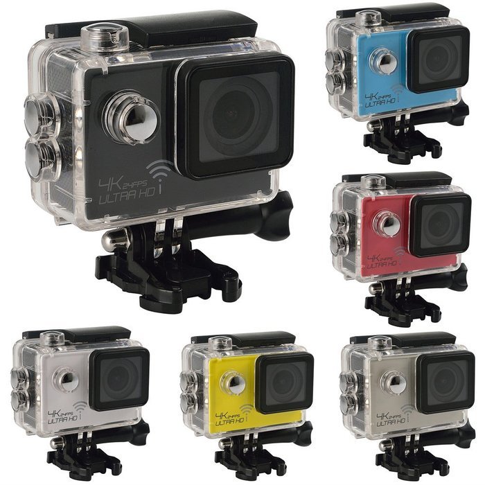 SHZONS 30M Underwater Action Sports Camcorder Camera WIFI 1080P Ultra HD 4K 24FPS Waterproof Digital Video Recorder... N3