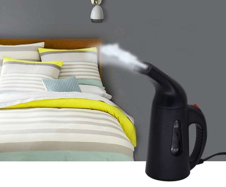 Travel Steamer with Mini Iron Fast Heat up Plancha a vapor 140ml Capacity Portable Handheld Garment Steamer Perfect... N3
