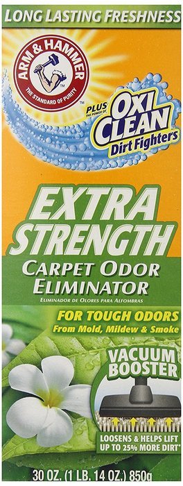 Arm & Hammer Extra Strength Odor Eliminator for Carpet and Room, 30 Ounce (Pack of 6) N2