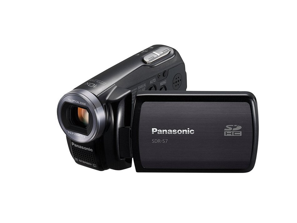 Panasonic SDR-S7 Flash Memory Camcorder with 10x Optical Zoom (Silver) (Discontinued by Manufacturer) N12