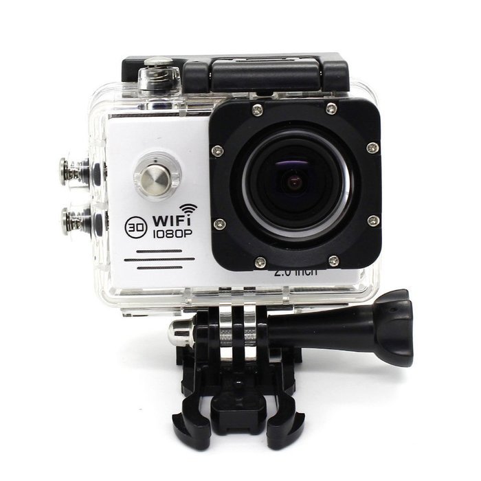 Generic Dual-band Wifi Action Sports Camera 1080p 2.0 Inch 170 Degree Wide Angle Lens 30m Waterproof Diving Hd...