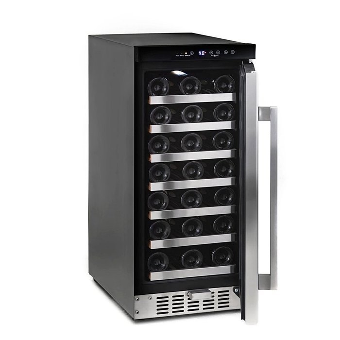 Whynter BWR-33SD 33 Bottle Built-In Wine Refrigerator N6
