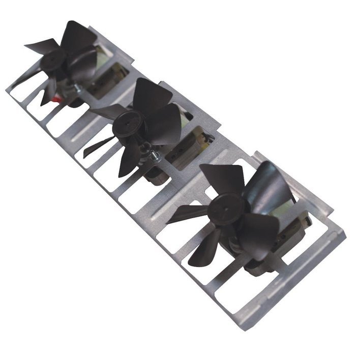 Comfort Flame BK3 Fireplace Wood Burning Triple Fan Blower for Fireplaces with Manual Control