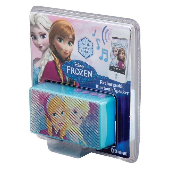 Frozen Rechargeable Speaker for Bluetooth or 3.5mm Headphone Port Devices N4