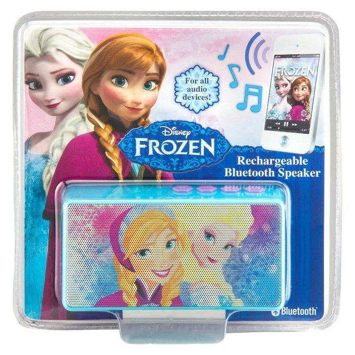 Frozen Rechargeable Speaker for Bluetooth or 3.5mm Headphone Port Devices N5