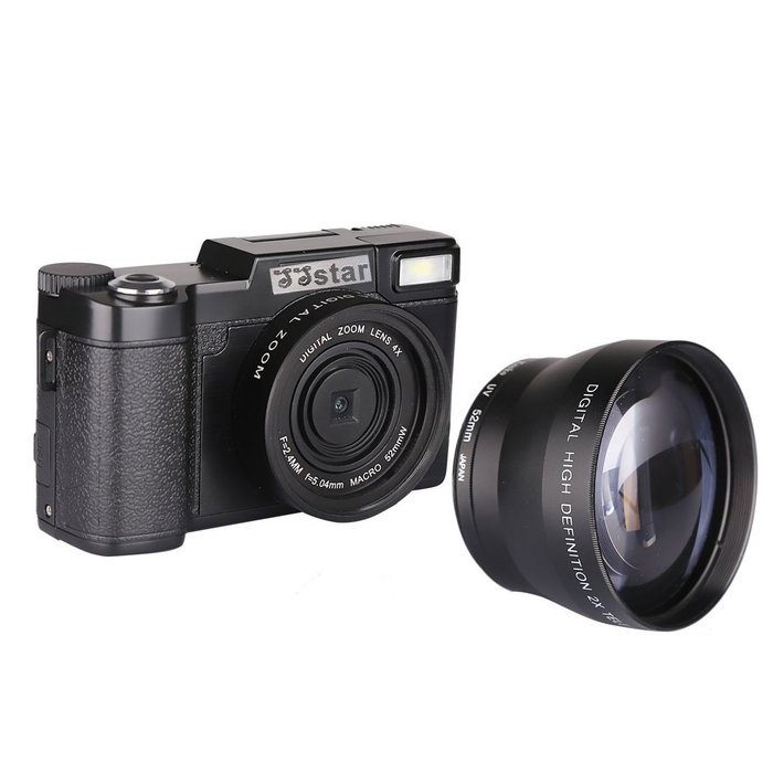 SSstar HD 1080P Digital Camera with 16X Digitar Zoom 3.0-Inch LCD Digital Video Camcorder 22 MP Night Vision HDMI... N4