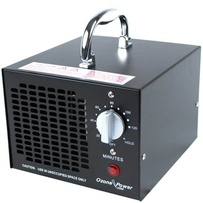 Commercial Ozone Generator 3500mg Industrial O3 Air Purifier Black Deodorizer Sterilizer N5