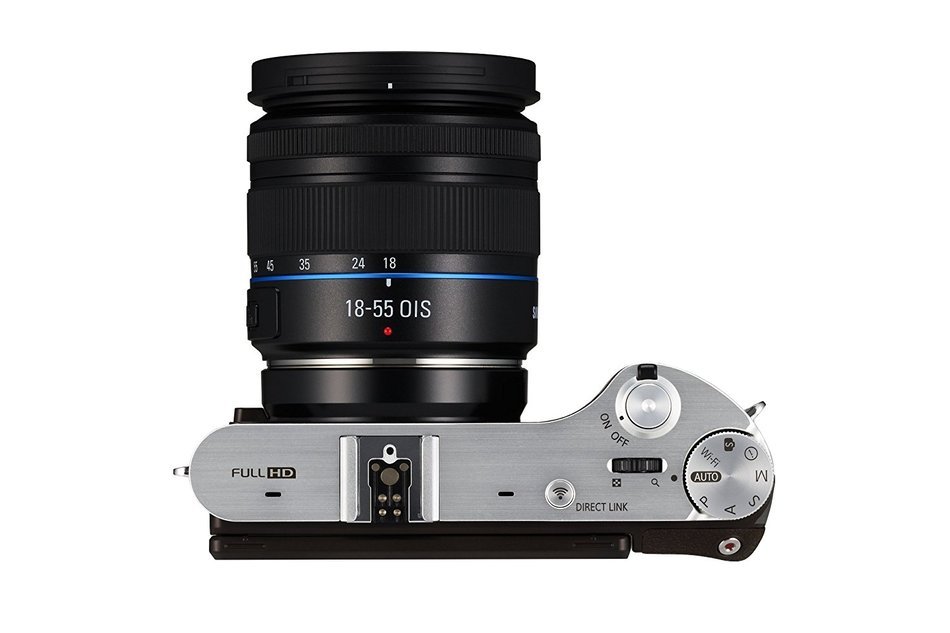 Samsung NX300 20.3MP CMOS Smart WiFi Mirrorless Digital Camera with 18-55mm Lens and 3.3" AMOLED Touch Screen... N15