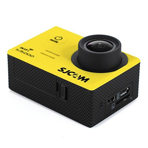 SJCAM SJ5000 WiFi Action HD Camera 14MP Novatek 96655 1080P Waterproof - Yellow N2