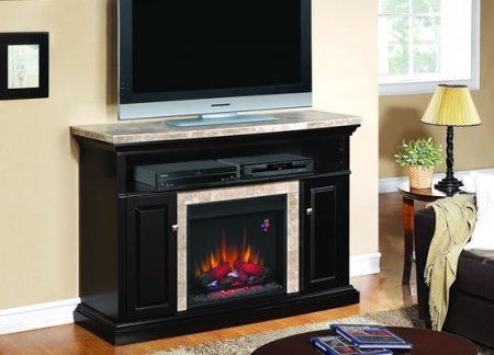 ClassicFlame Brighton Electric Fireplace Media Console - 23MM1424-X445