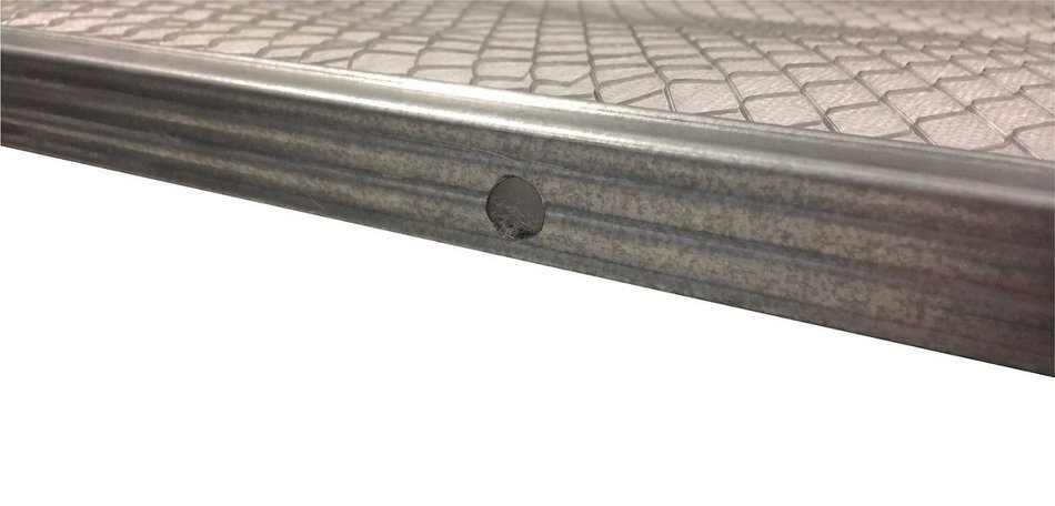20x21x1 Electrostatic Washable Permanent A/C Silver Steel Frame 65% more efficiency N5
