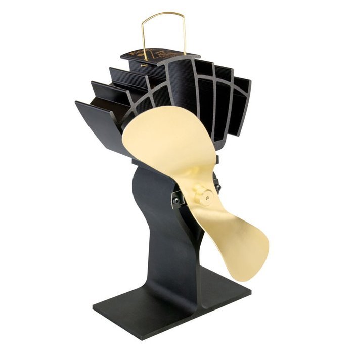 Midwest Hearth Eco Fans for Wood Stoves | Heat Powered Ecofan for Your Wood or Pellet Stove Heater | Silent Fan... N2