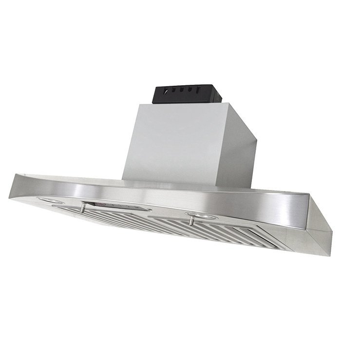 KOBE Range Hoods RA3830SQB-1 3-Speed 680 CFM Stainless Steel Premium Under Cabinet Range Hood, 30" N2