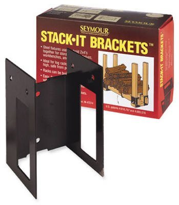 Seymour Manufacturing Fireplace Log Rack/Bracket Kit