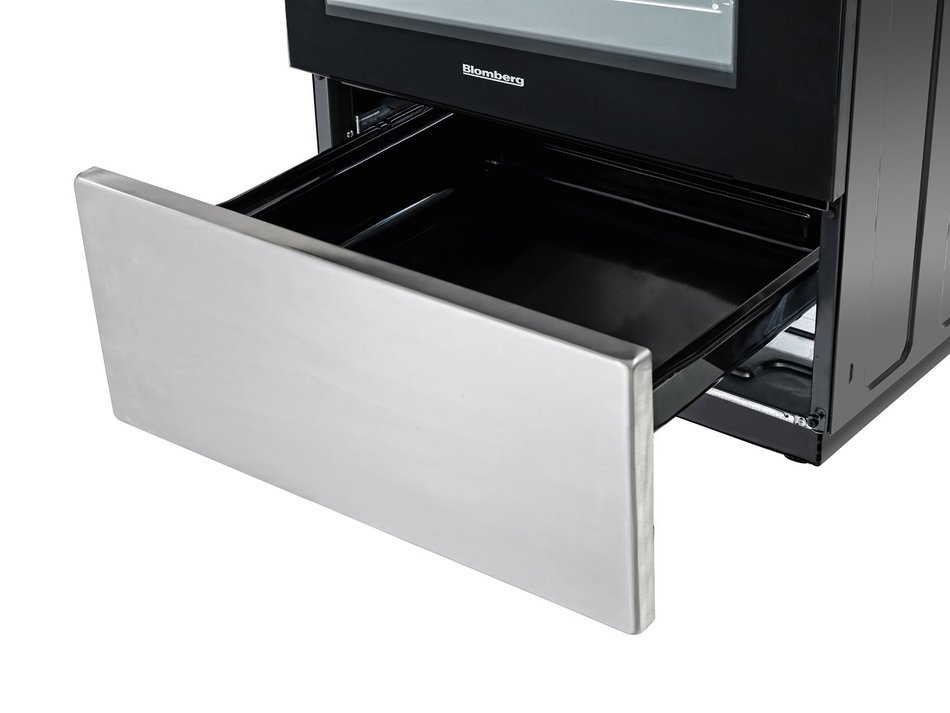 Blomberg BGR24100SS Gas Range with 4 Burners, 24-Inch, Stainless Steel N5