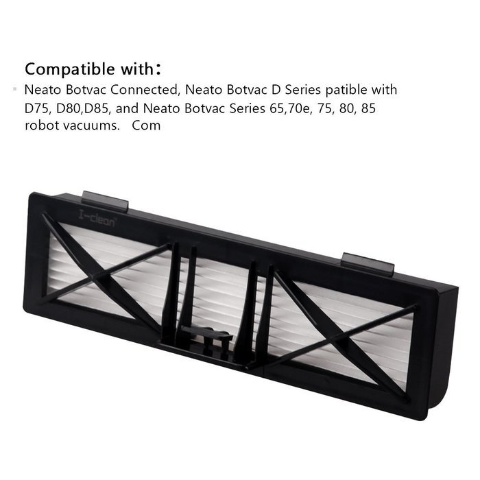 I-clean for Neato Robotic Vacuum Accessories[6 Packs Filters ] Botvac D80 D85 D75 Robot vacuum Filters for Pets... N2