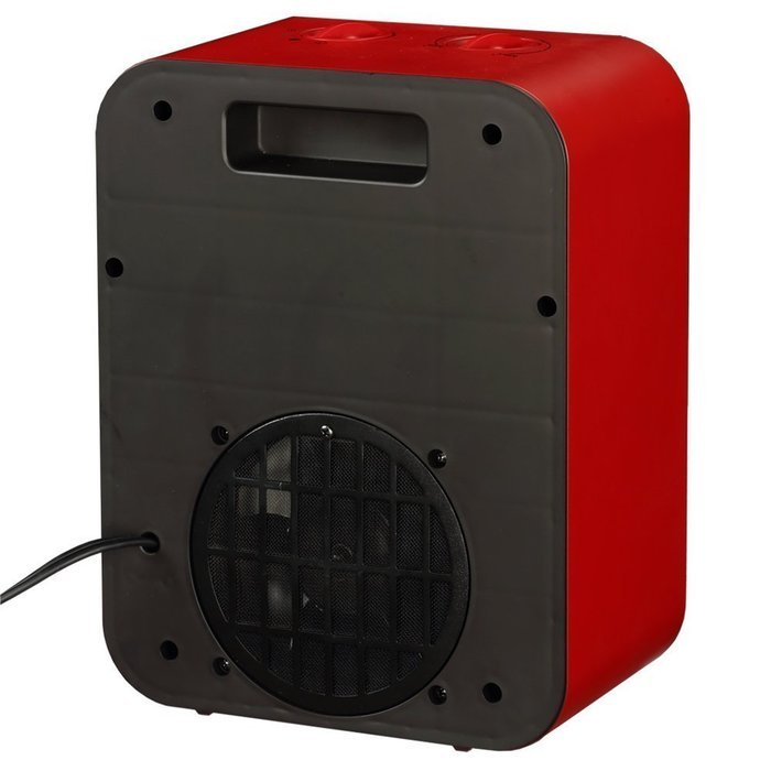 PuraFlame 1250W Clara White 9-Inch Mini Portable Electric Heater, White N14
