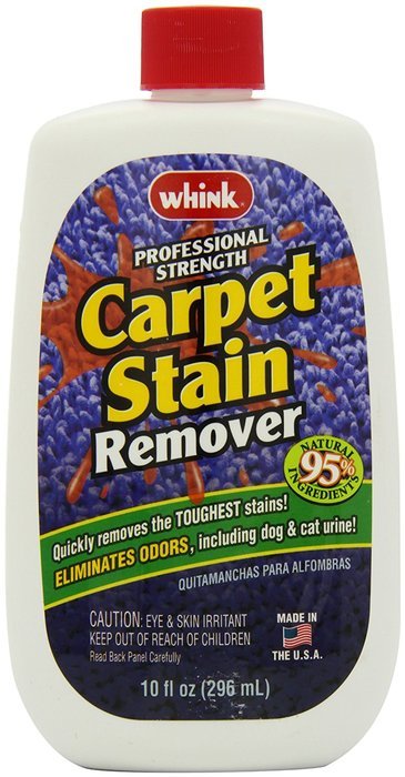 Whink Carpet Stain Remover, 10-Ounce Bottle (Pack of 6) N4