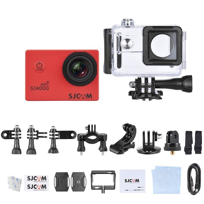 SJCAM SJ4000 WiFi 2.0" LCD Screen 1080P 30fps Full HD 12MP Waterproof 30M NTK96655 Action Sports Camera DV 170... N21