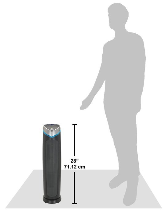 GermGuardian AC5250PT 3-in-1 Pet Pure True HEPA Air Purifier System UV Sanitizer and Odor Reduction, 28-Inch Digital... N11