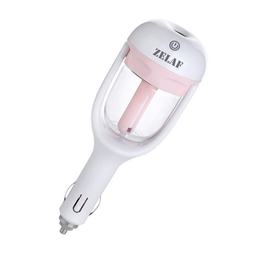 ZELAF&reg; Z8 Car Charger Port Mini Travel Portable Cool Mist Ultrasonic Humidifier with Aroma Diffuser Essential... N5