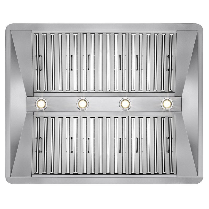 AKDY 48" Touch Control LED Display Removable Baffle Filters Stainless Steel Island Mount Dual Motor Kitchen Fan... N5